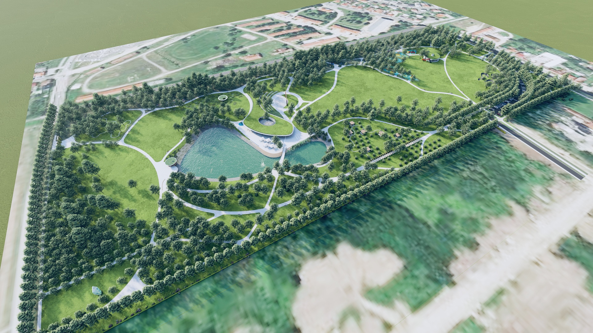 Park Zelena oaza Čakovca