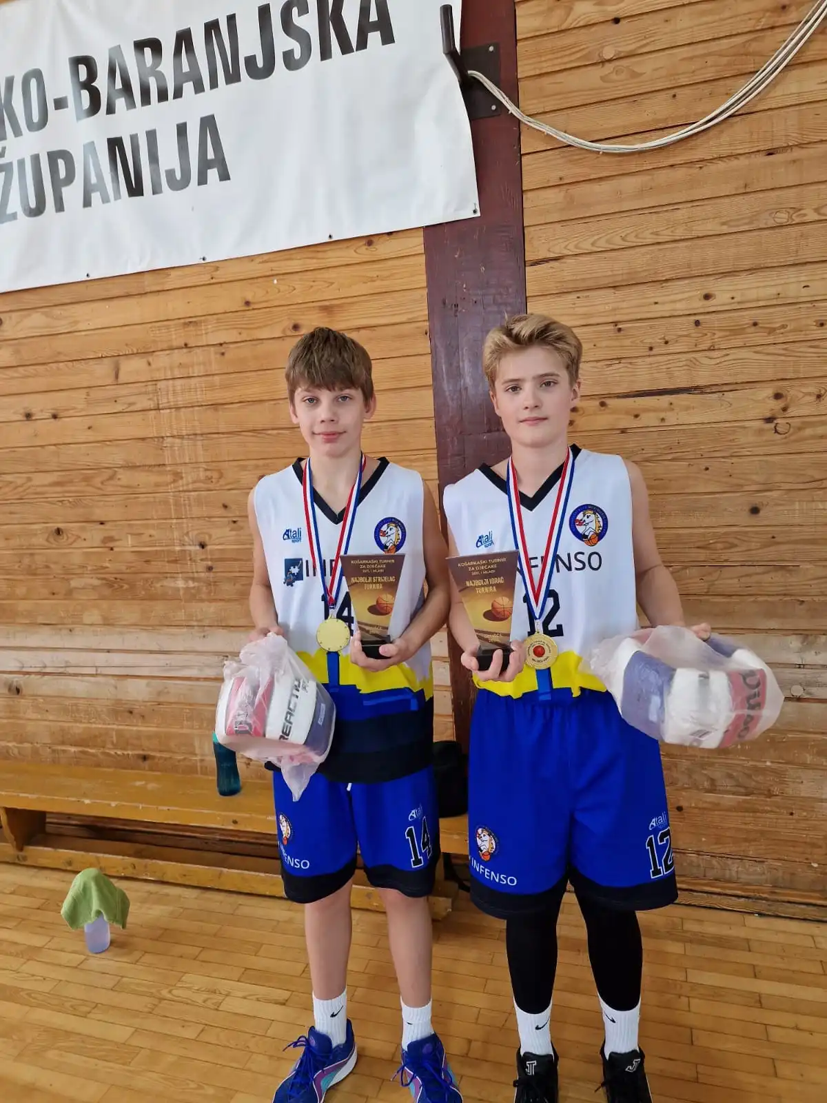 Patrik Ostoja i Niko Terek