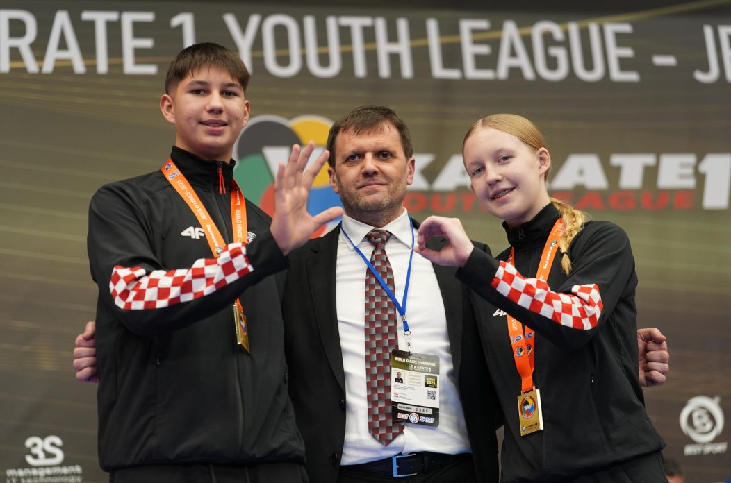 Petar Filipović zlatni, Dejan Slukić trener, Tesa Balog zlatna Petar Filipović zlatni, Dejan Slukić trener, Tesa Balog zlatna