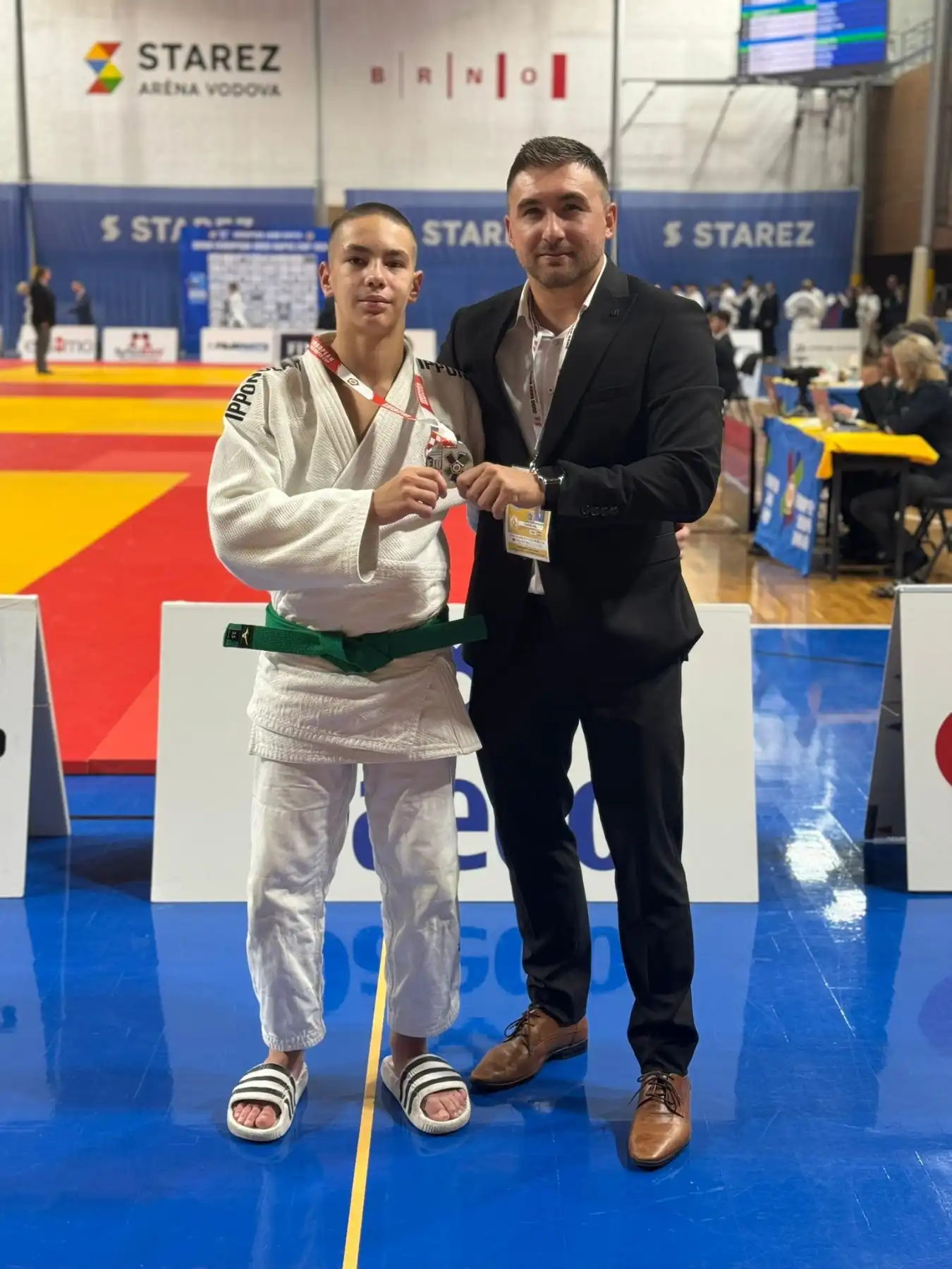 Petar i trener Filip