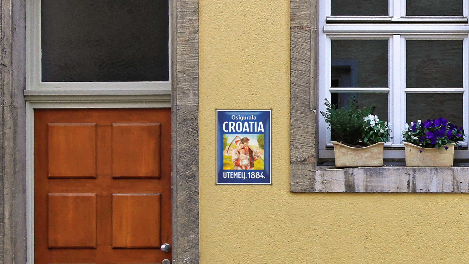 Pločica Osigurala Croatia