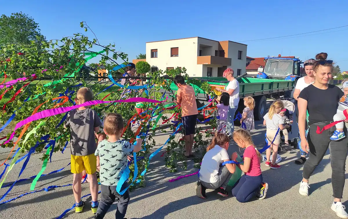 Postavljanje majge u Čehovcu (11) Postavljanje majge u Čehovcu (11)