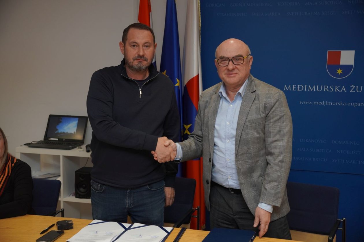 Nenad Matjačić Stanislav Rebernik Potpisivanje sveti Jeronim Štrigova (3)