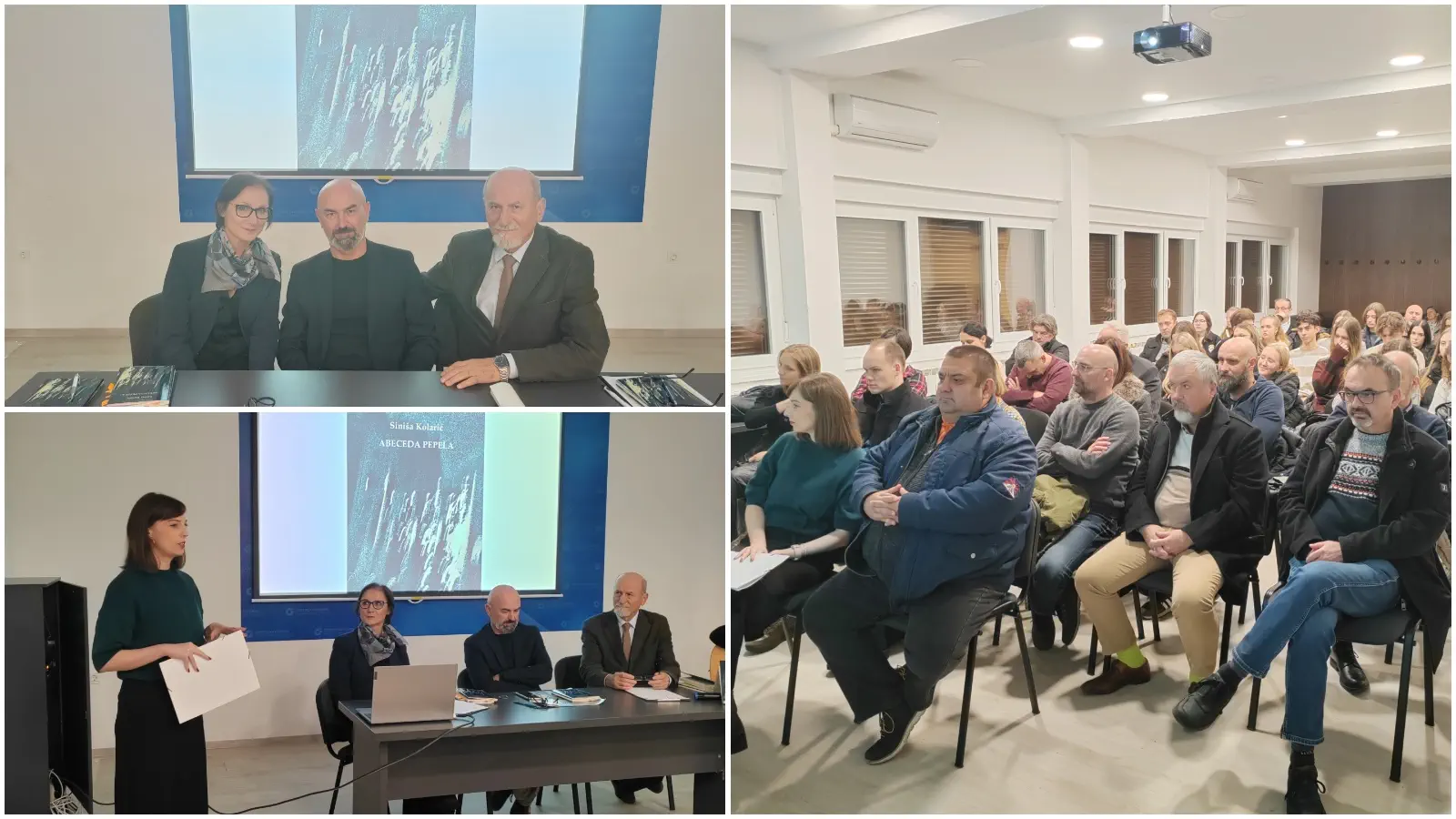 Predstavljanje pjesničke zbirke ‘Abeceda pepela’ Siniše Kolarića u Ogranku Matice hrvatske u Čakovcu Predstavljanje pjesničke zbirke ‘Abeceda pepela’ Siniše Kolarića u Ogranku Matice hrvatske u Čakovcu