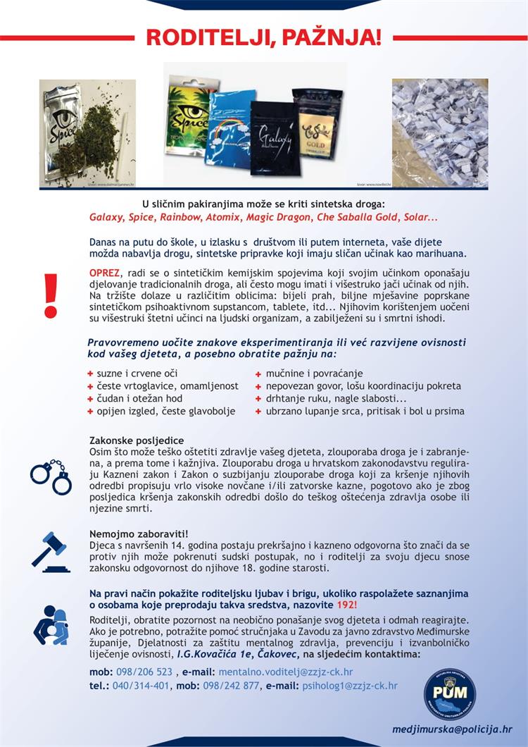 Prevencija zlouporabe sintetskih kanabinoida - letak A5-finalno-1