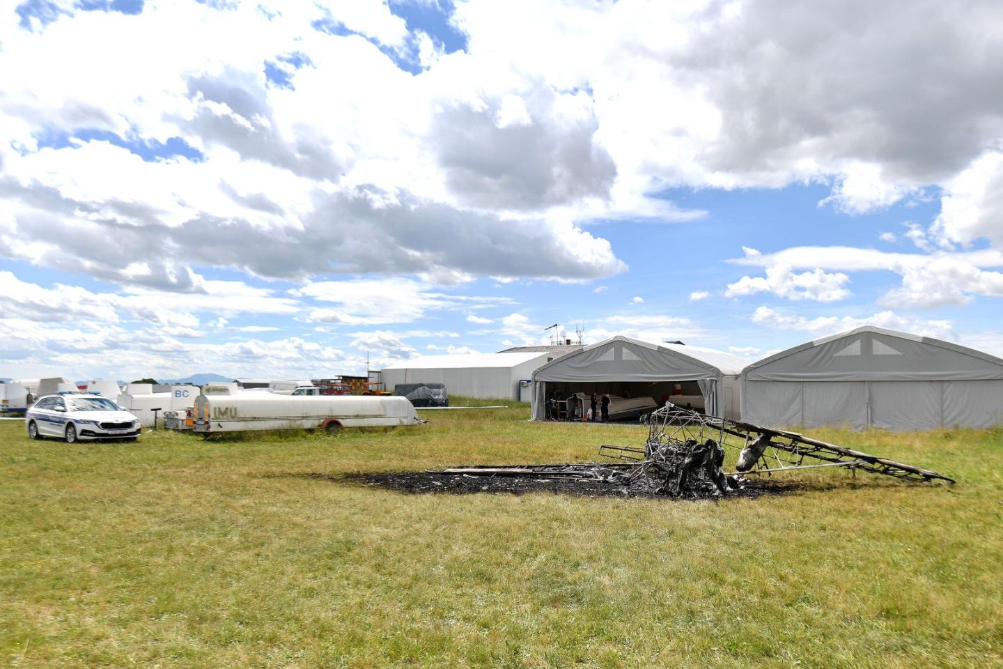 Pribislavec- Ocevid na mjestu pozara ultra