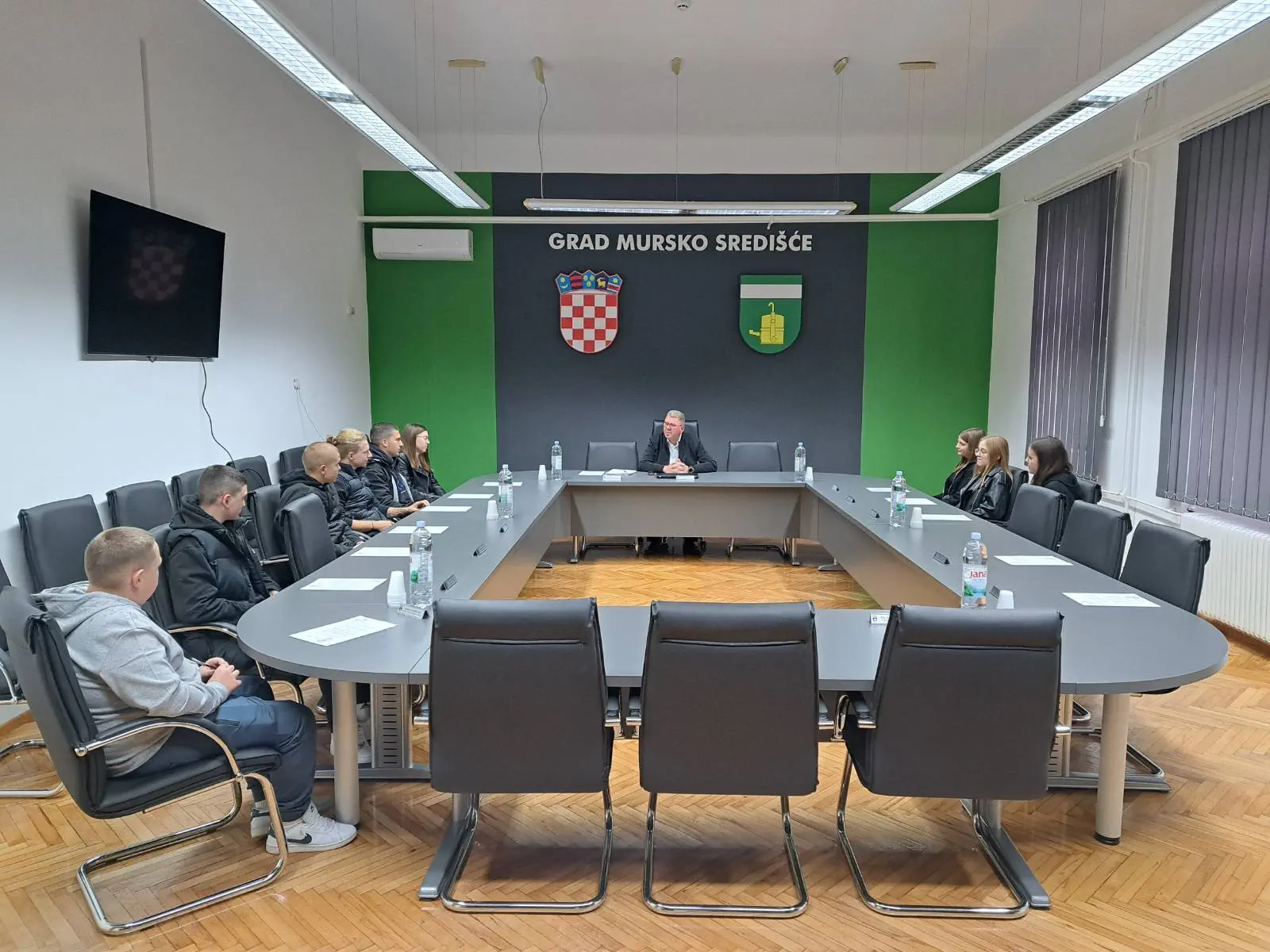 Prijem za učenike srednjih škola s područja Grada Mursko Središće (4) Prijem za učenike srednjih škola s područja Grada Mursko Središće (4)