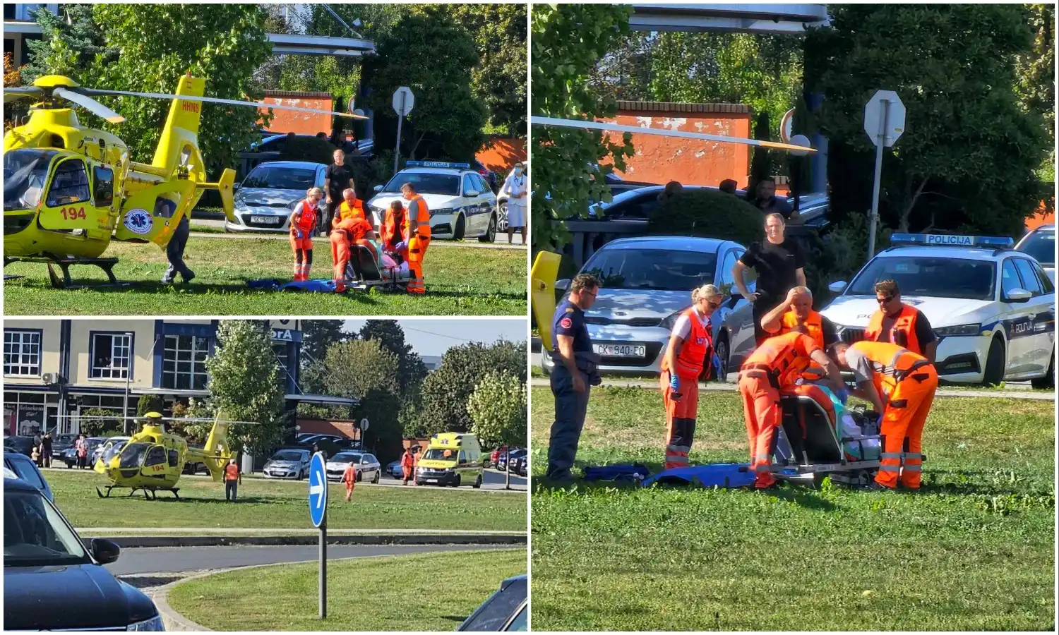 Prijevoz pacijeta helikopterom Čakovec (4)