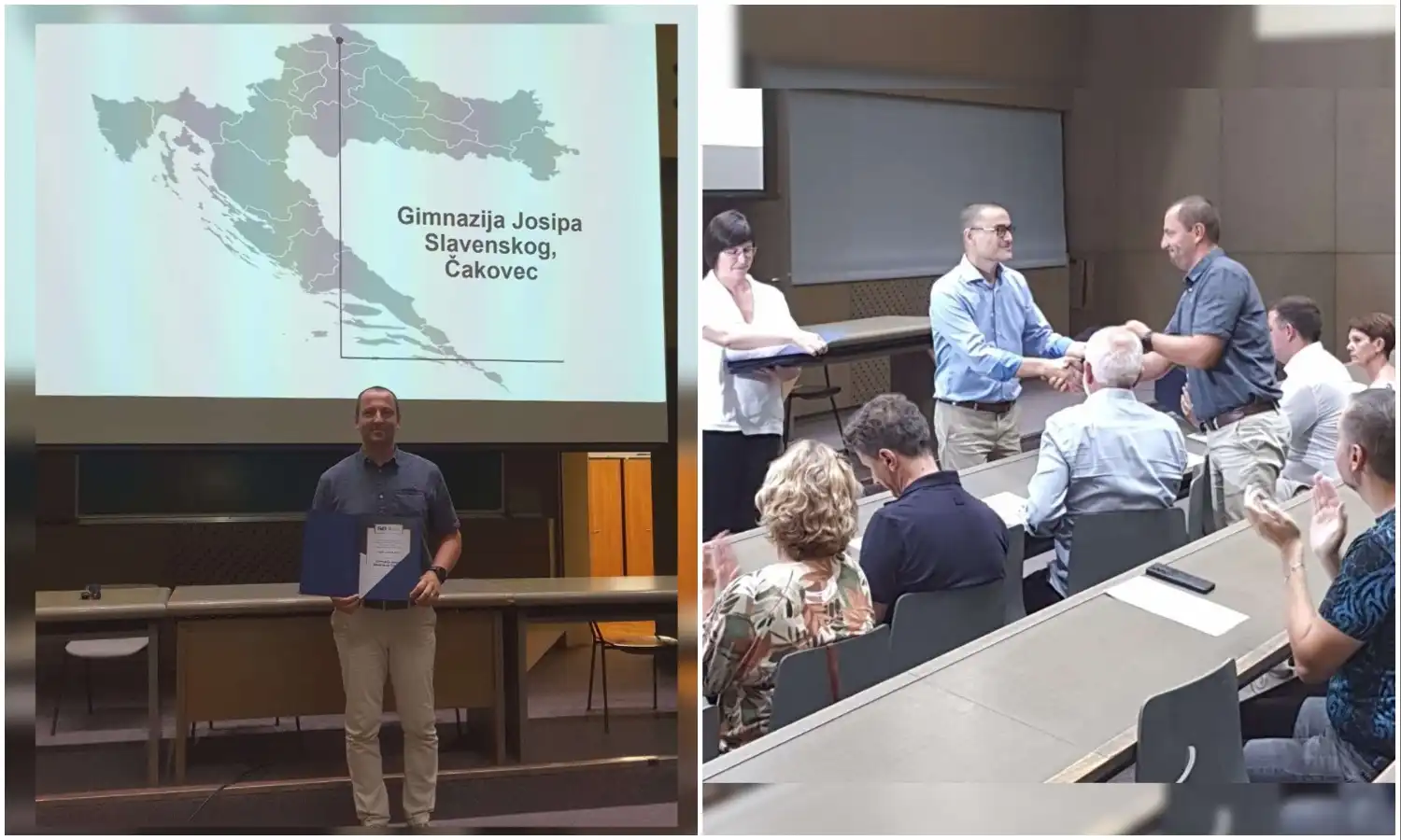 Priznanje FER-a čakovečkoj gimnaziji (1) Priznanje FER-a čakovečkoj gimnaziji (1)