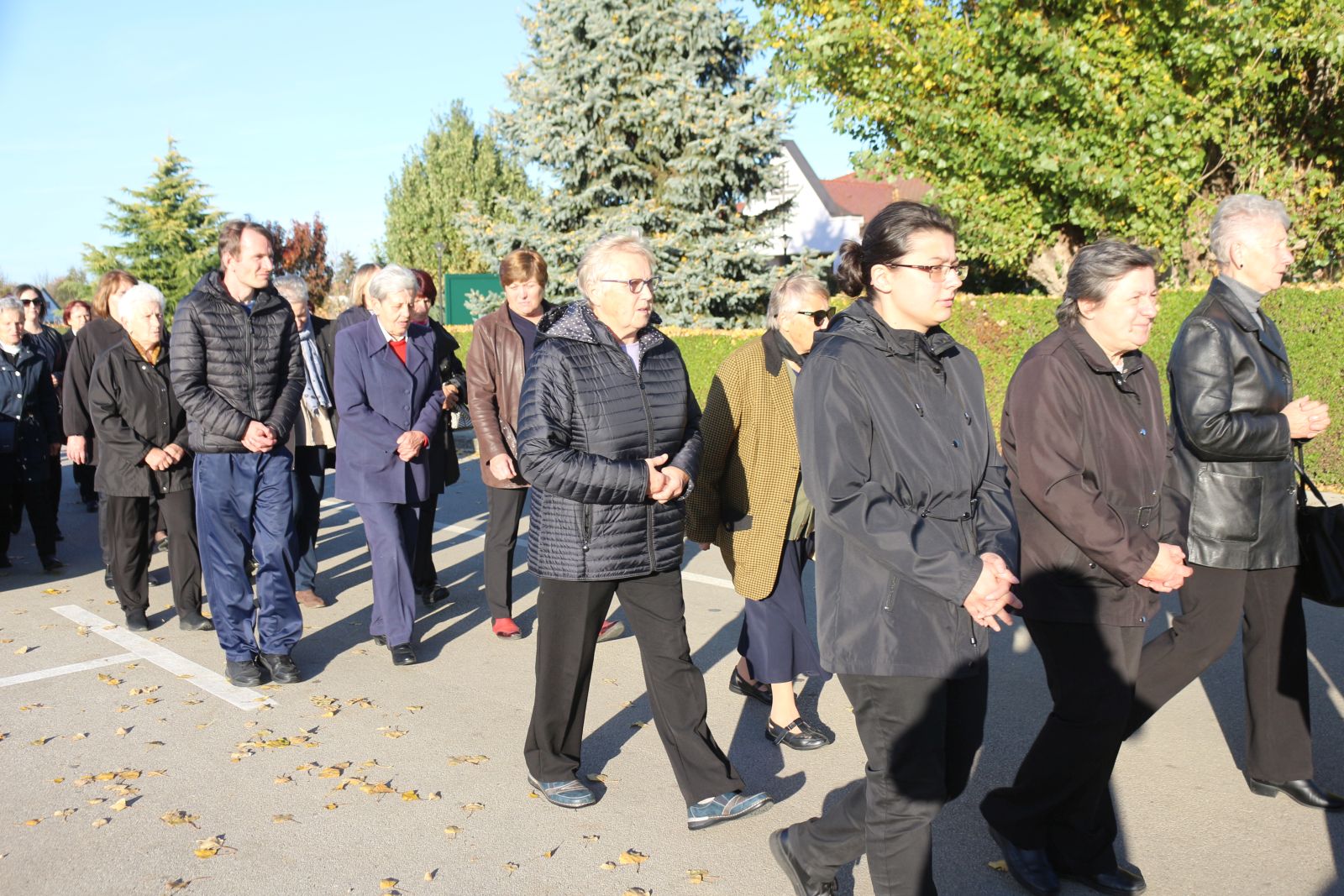 Procesija Svi Sveti Kotoriba groblje 12