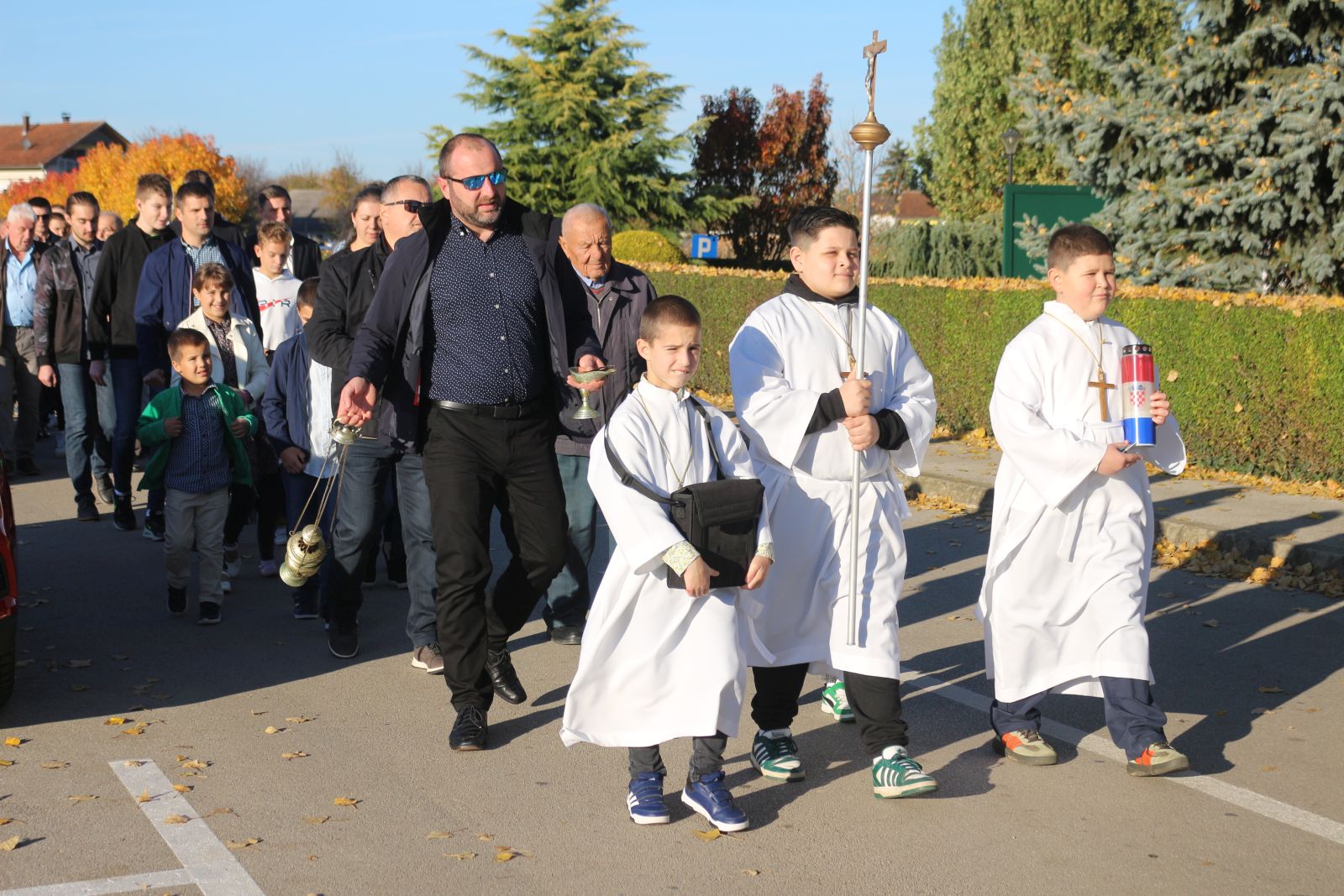 Procesija Svi Sveti Kotoriba groblje 2