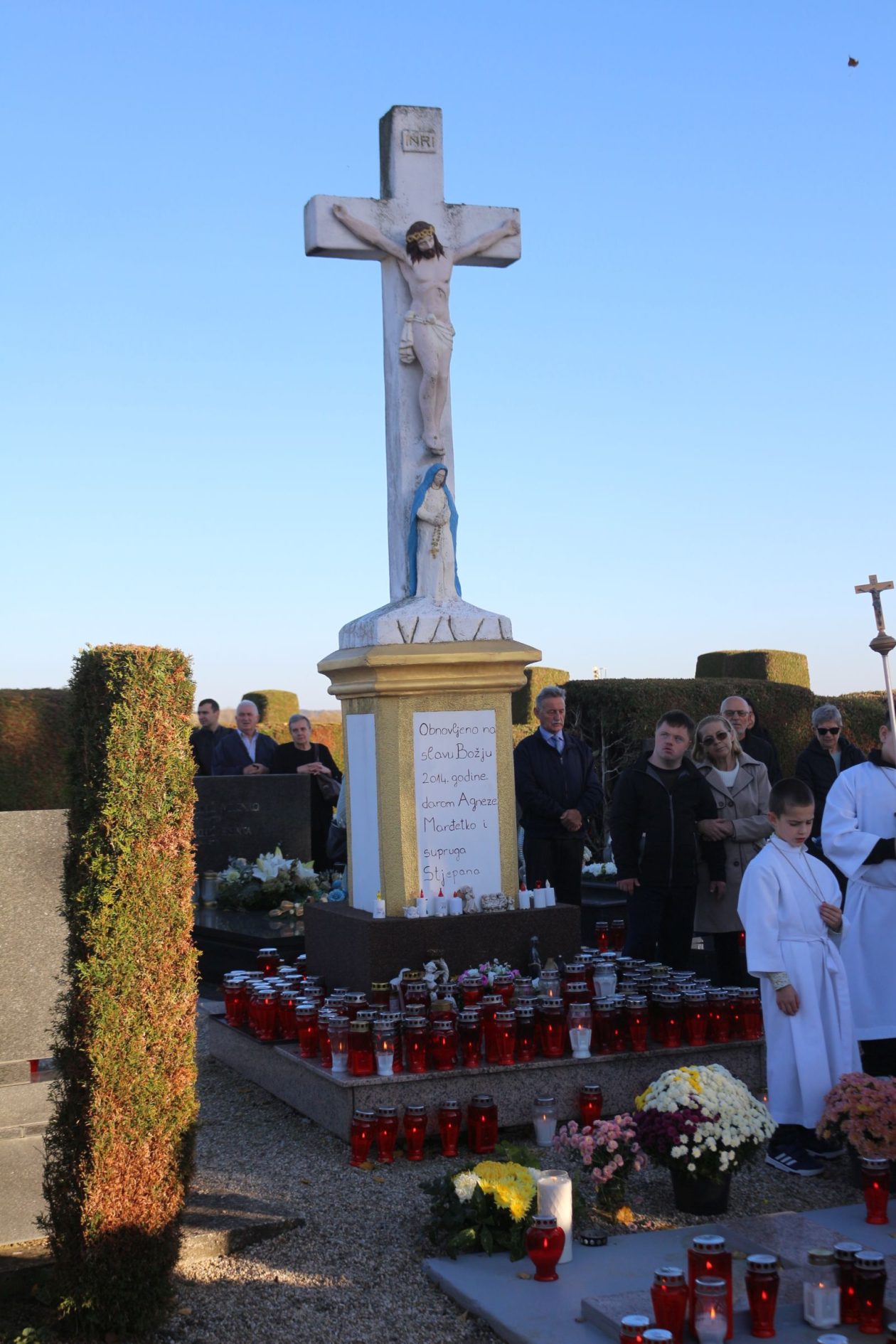 Procesija Svi Sveti Kotoriba groblje 22