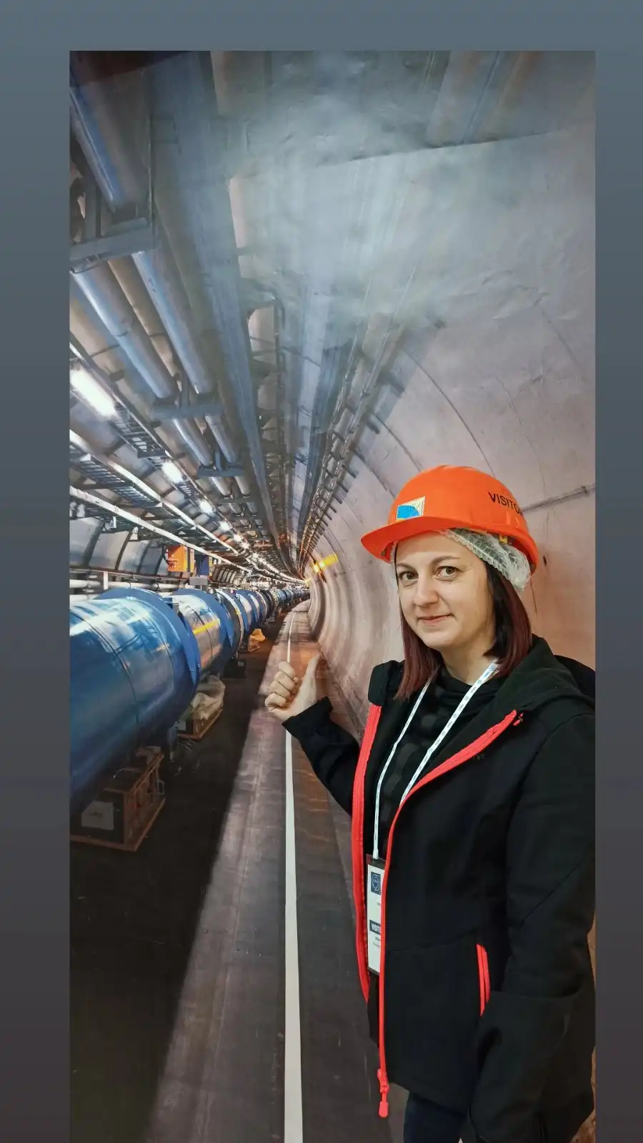 Profesorica Marina Trstenjak Petran posjetila CERN (1)