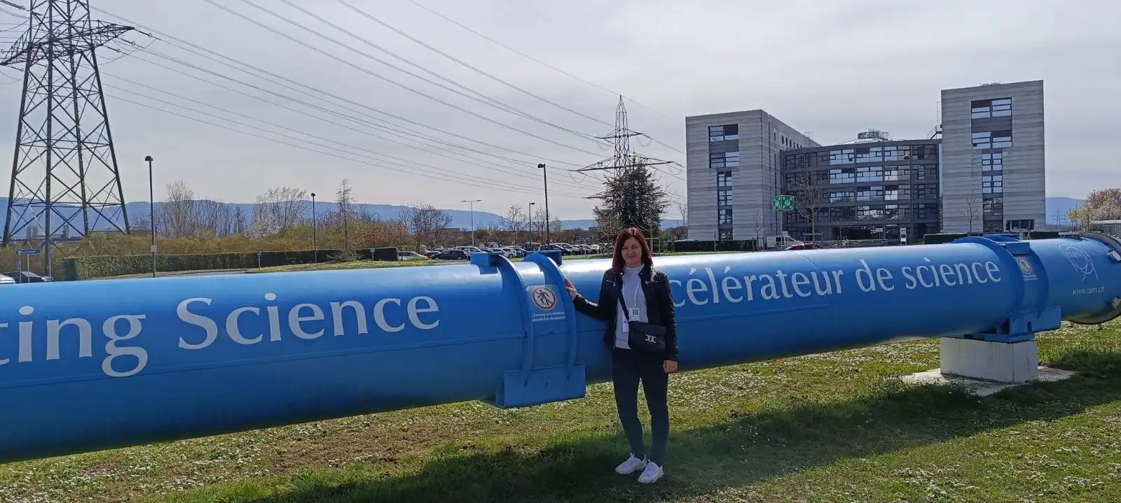 Profesorica Marina Trstenjak Petran posjetila CERN (2)