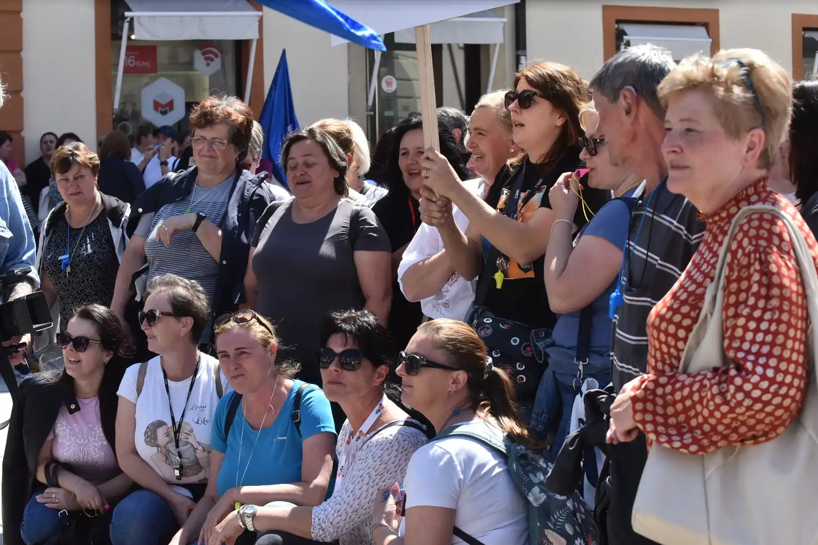 Prosvjed radnika Varteksa 10. 5 na Korzu u Varaždinu (1) Prosvjed radnika Varteksa 10. 5 na Korzu u Varaždinu (1)