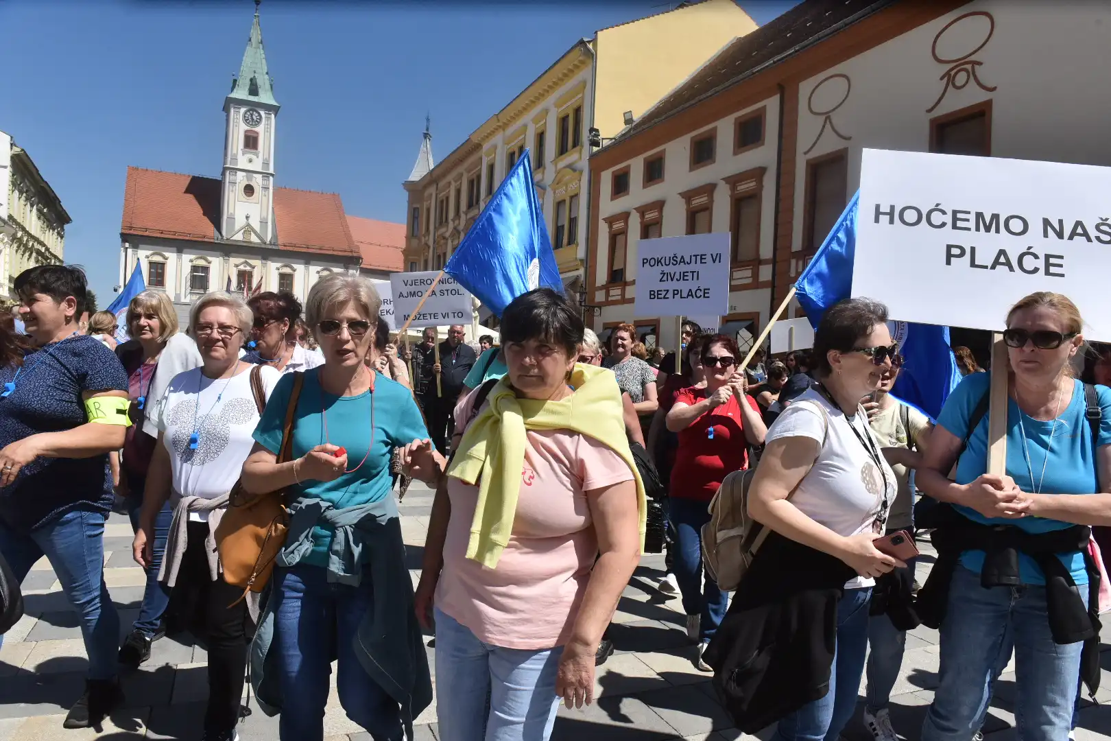 Prosvjed radnika Varteksa 10. 5 na Korzu u Varaždinu (17) Prosvjed radnika Varteksa 10. 5 na Korzu u Varaždinu (17)