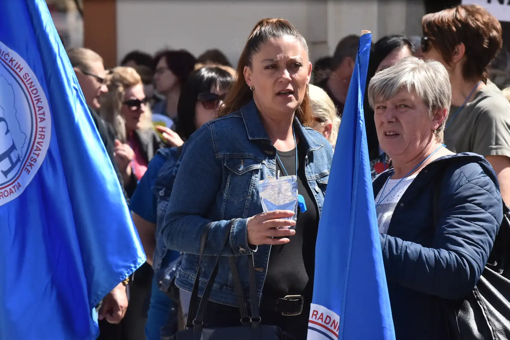 Prosvjed radnika Varteksa 10. 5 na Korzu u Varaždinu (24) Prosvjed radnika Varteksa 10. 5 na Korzu u Varaždinu (24)