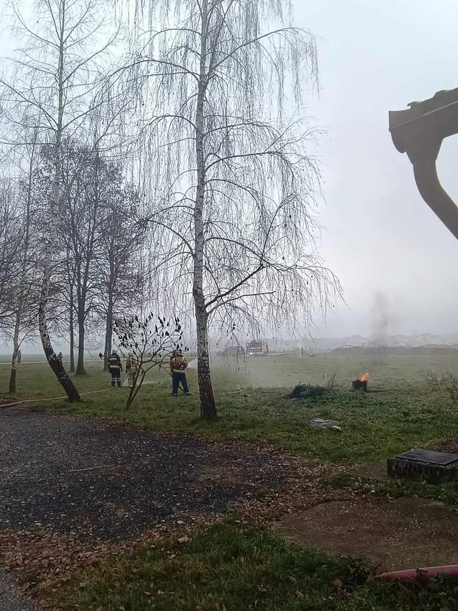 Provedena vatrogasna vježba u Novakovcu Požar na objektu NK Graničar simulirao hitnu reakciju (12)