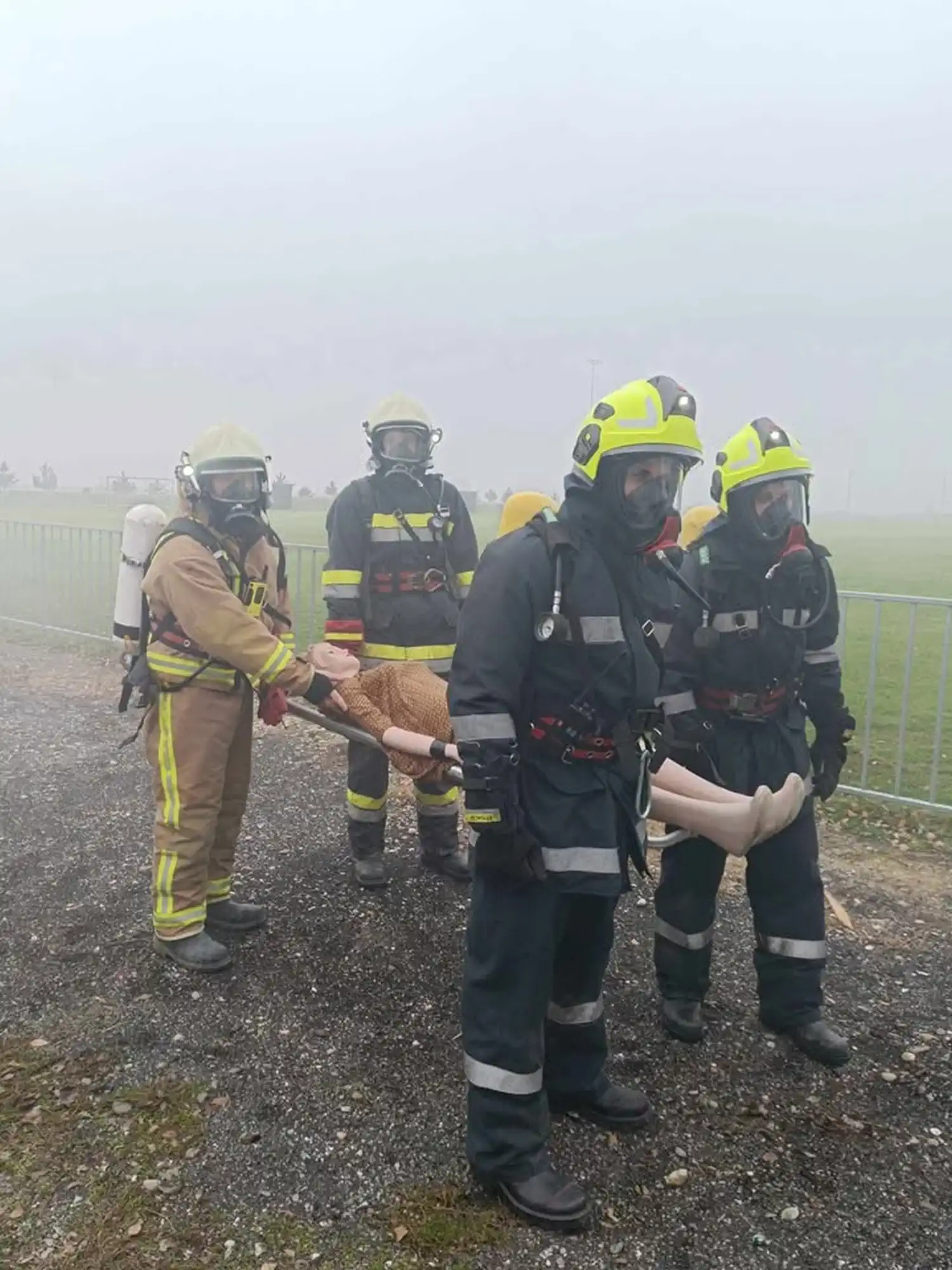 Provedena vatrogasna vježba u Novakovcu Požar na objektu NK Graničar simulirao hitnu reakciju (3)