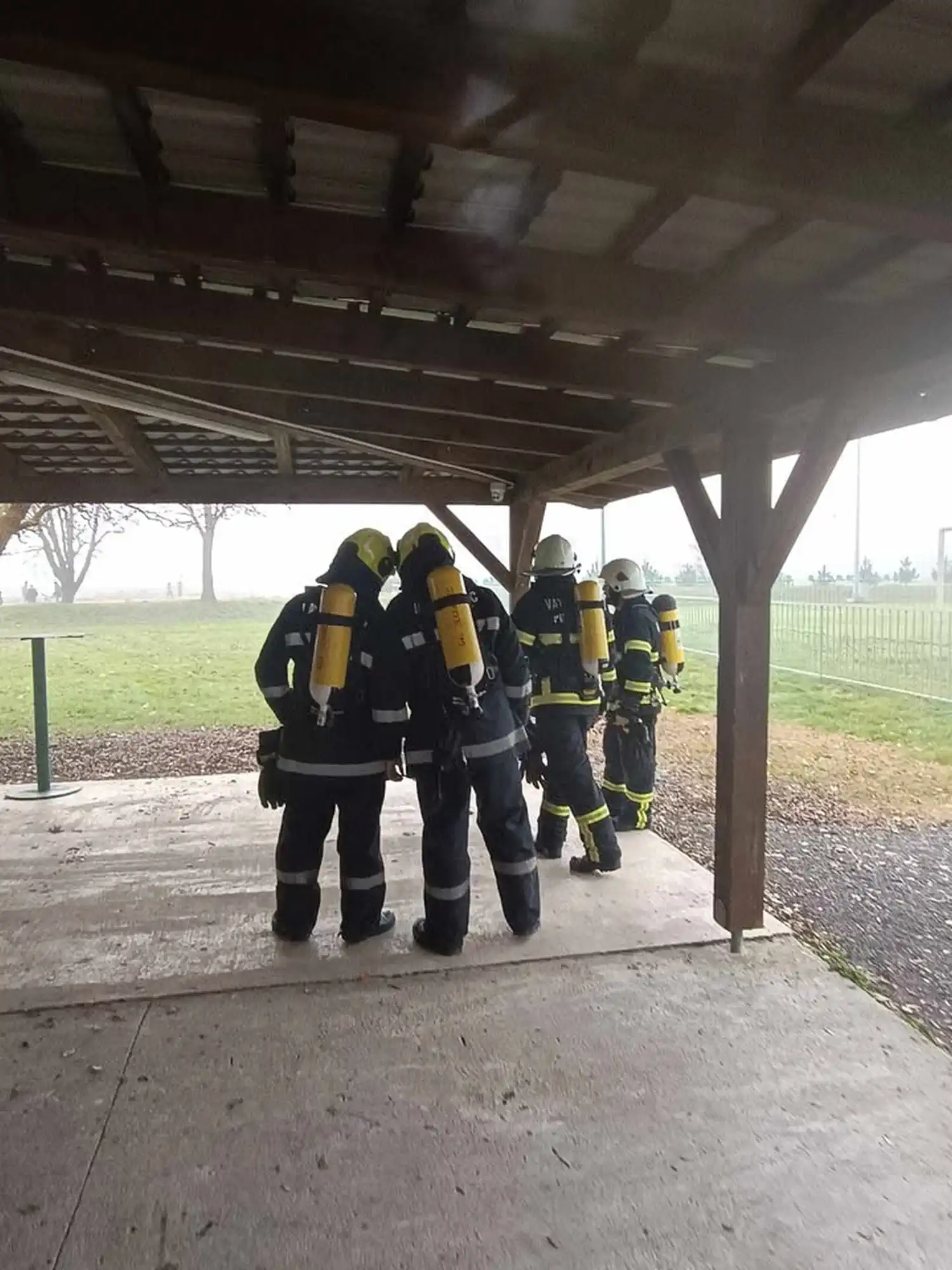 Provedena vatrogasna vježba u Novakovcu Požar na objektu NK Graničar simulirao hitnu reakciju (6)