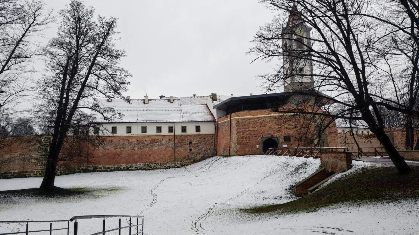 Prvi snijeg 2025., Perivoj Zrinskih, Čakovec (4)