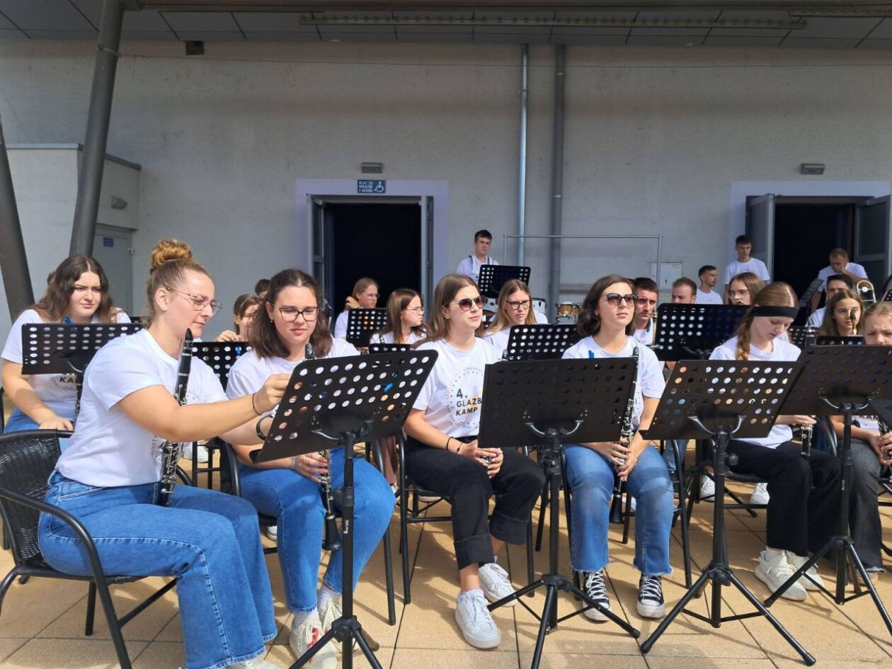 Puhački orkestar Grad Preloga 2025 završni koncert kampa (14)