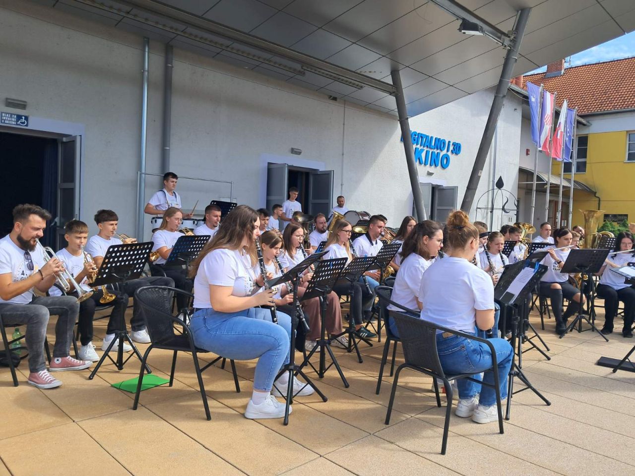 Puhački orkestar Grad Preloga 2025 završni koncert kampa (3)