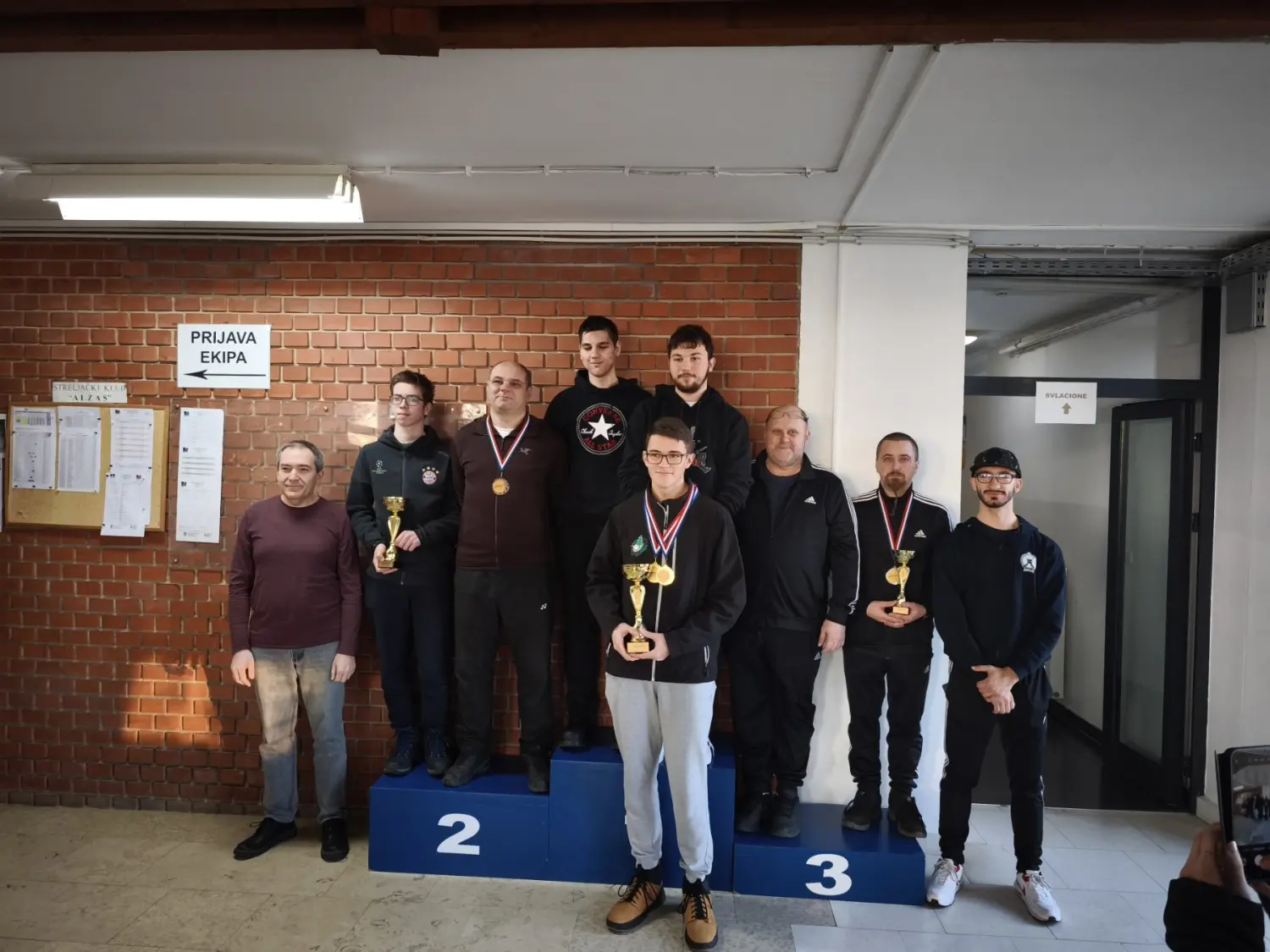 Puška – seniori ekipno