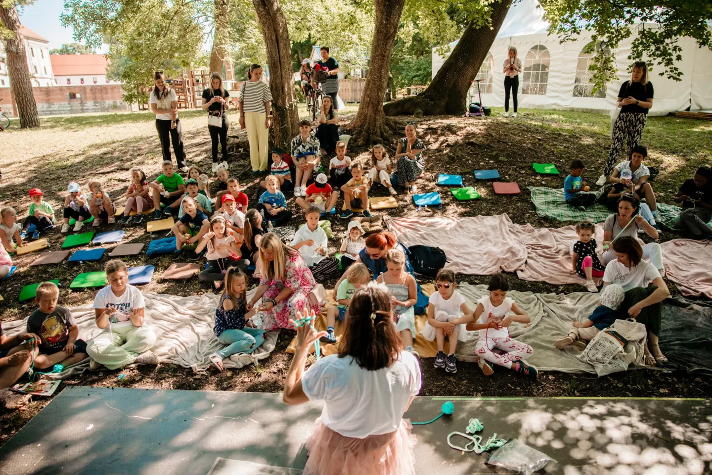 RAdionice za djecu, Porcijunkulovo, Izvor Grad Čakovec, Ljerka Cividini