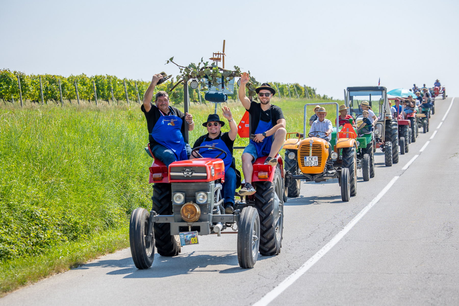 Rally oldtimer traktora u Svetom Urbanu