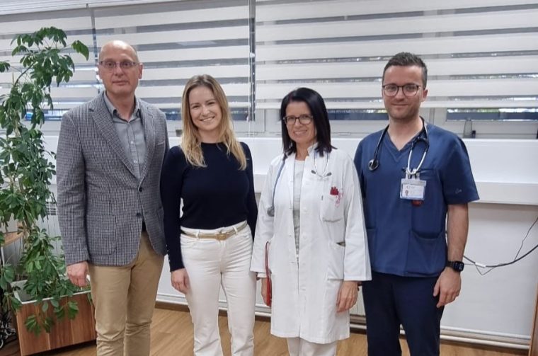 Ravnatelj Hren i kolege pozdravili novu kardiologinju, dr. Mirnu Pavlović