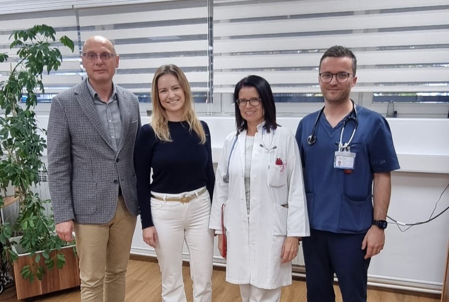 Ravnatelj Hren i kolege pozdravili novu kardiologinju, dr. Mirnu Pavlović