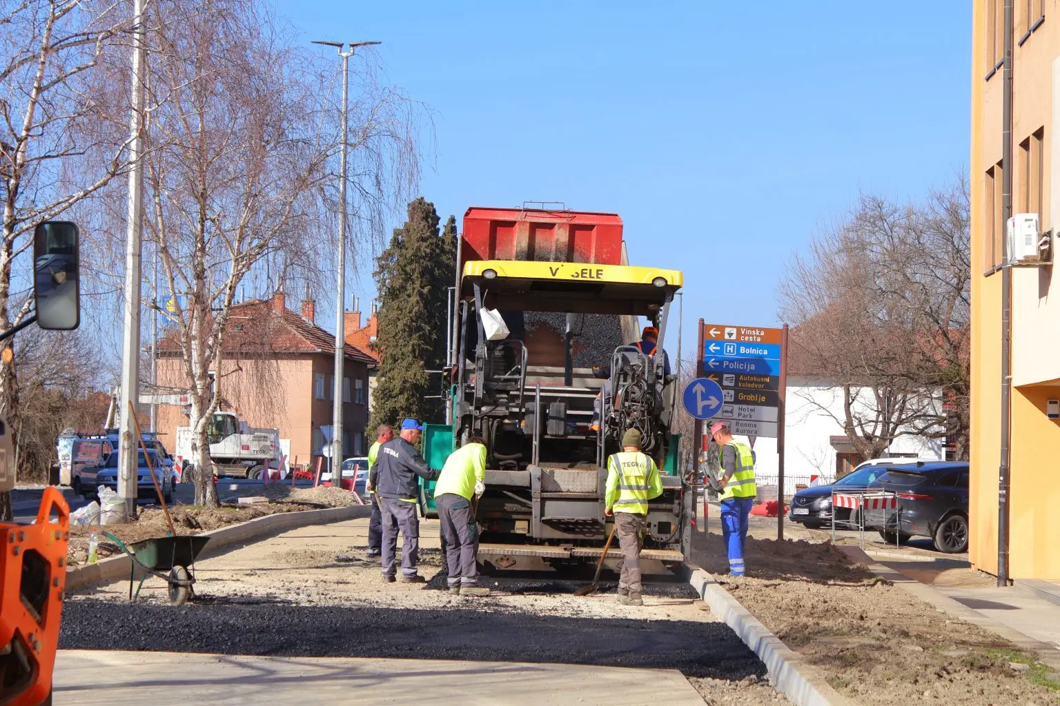 Rekonstrukcija raskrižja ulica Tome Masaryka i Ivana Mažuranića u Čakovcu bliži se završetku (8)