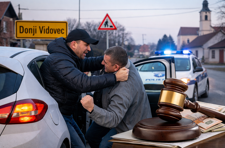 Road rage Donji Vidovec ilustracija zbog Road rage Donji Vidovec ilustracija zbog