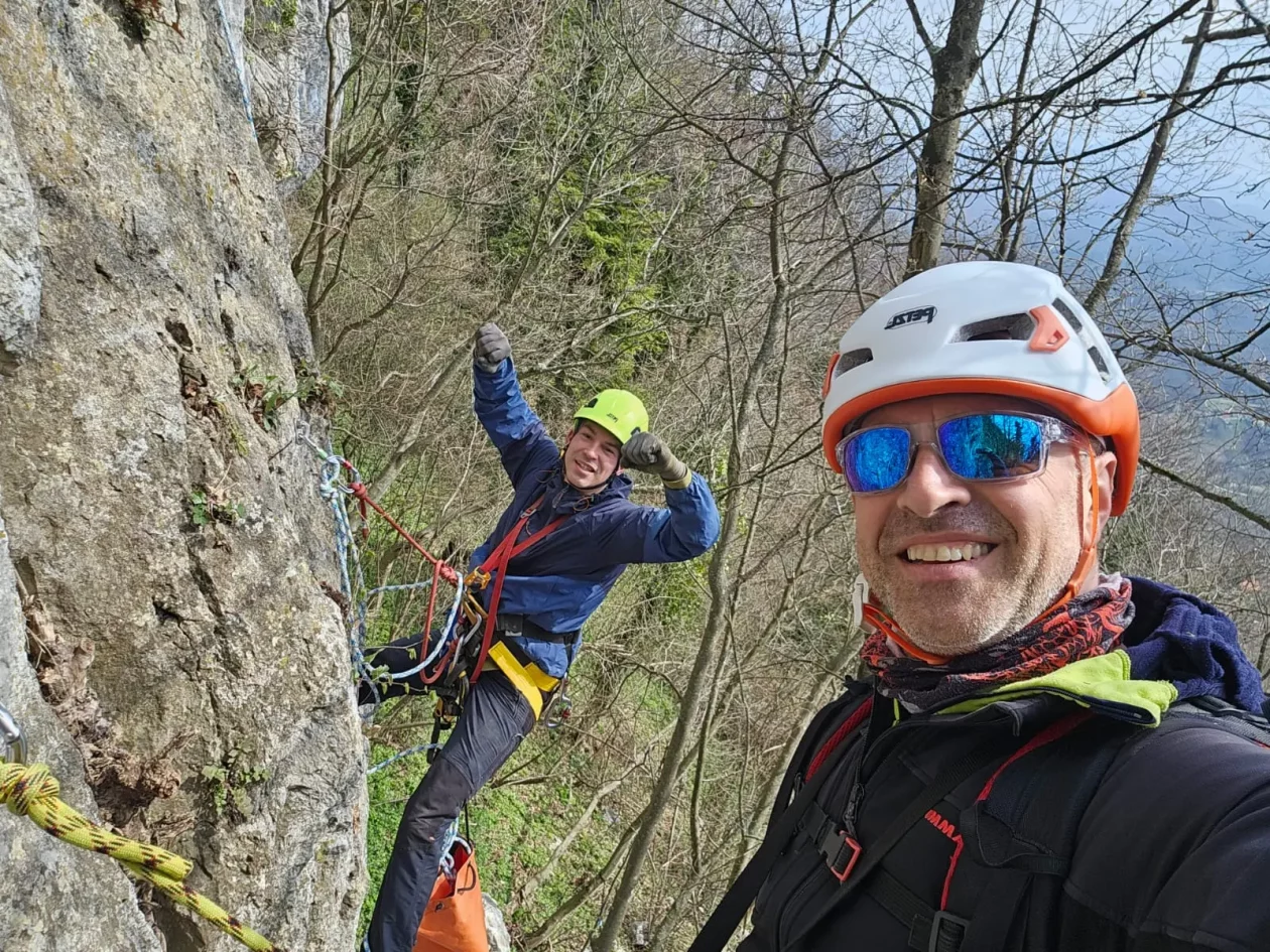 Romeo Novak – stijena na Ravnoj Gori