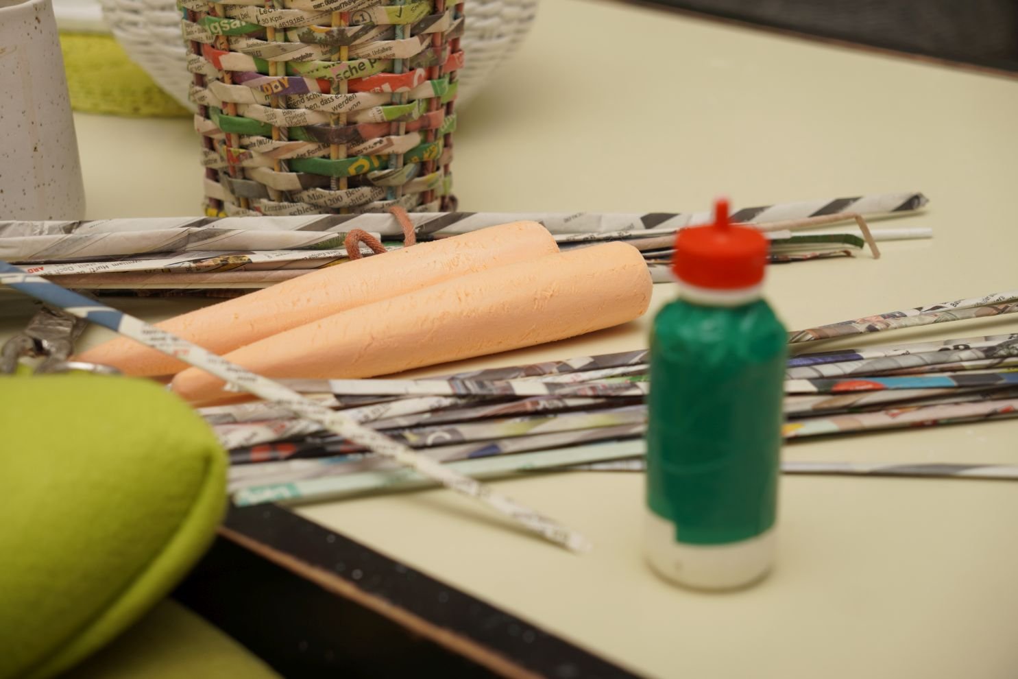 Ručni rad pletene košare ukras Črečan (14)