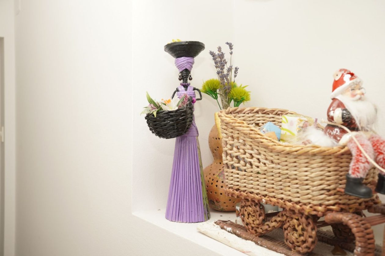 Ručni rad pletene košare ukras Črečan (20)