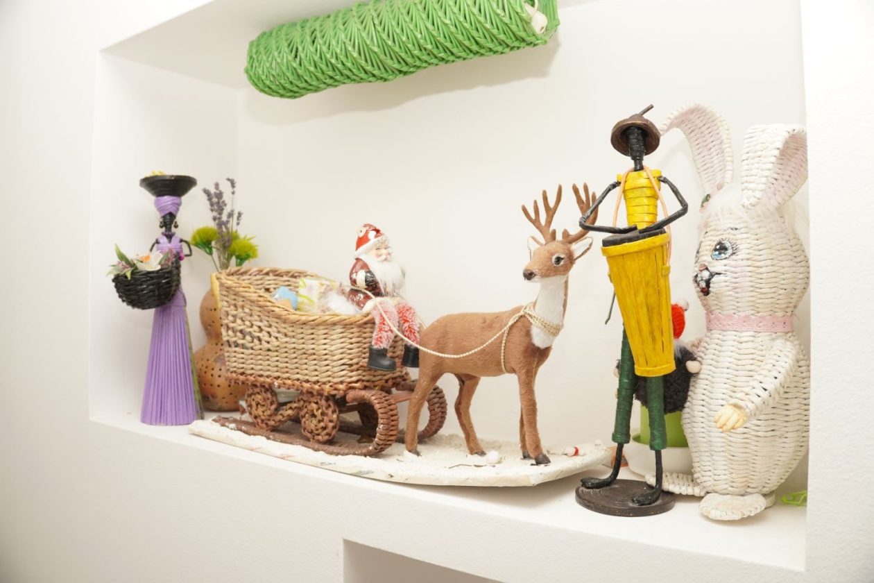 Ručni rad pletene košare ukras Črečan (21)