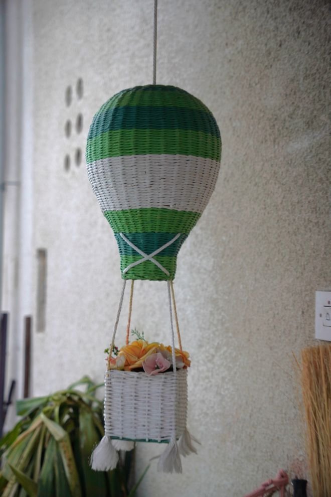 Ručni rad pletene košare ukras Črečan (30)