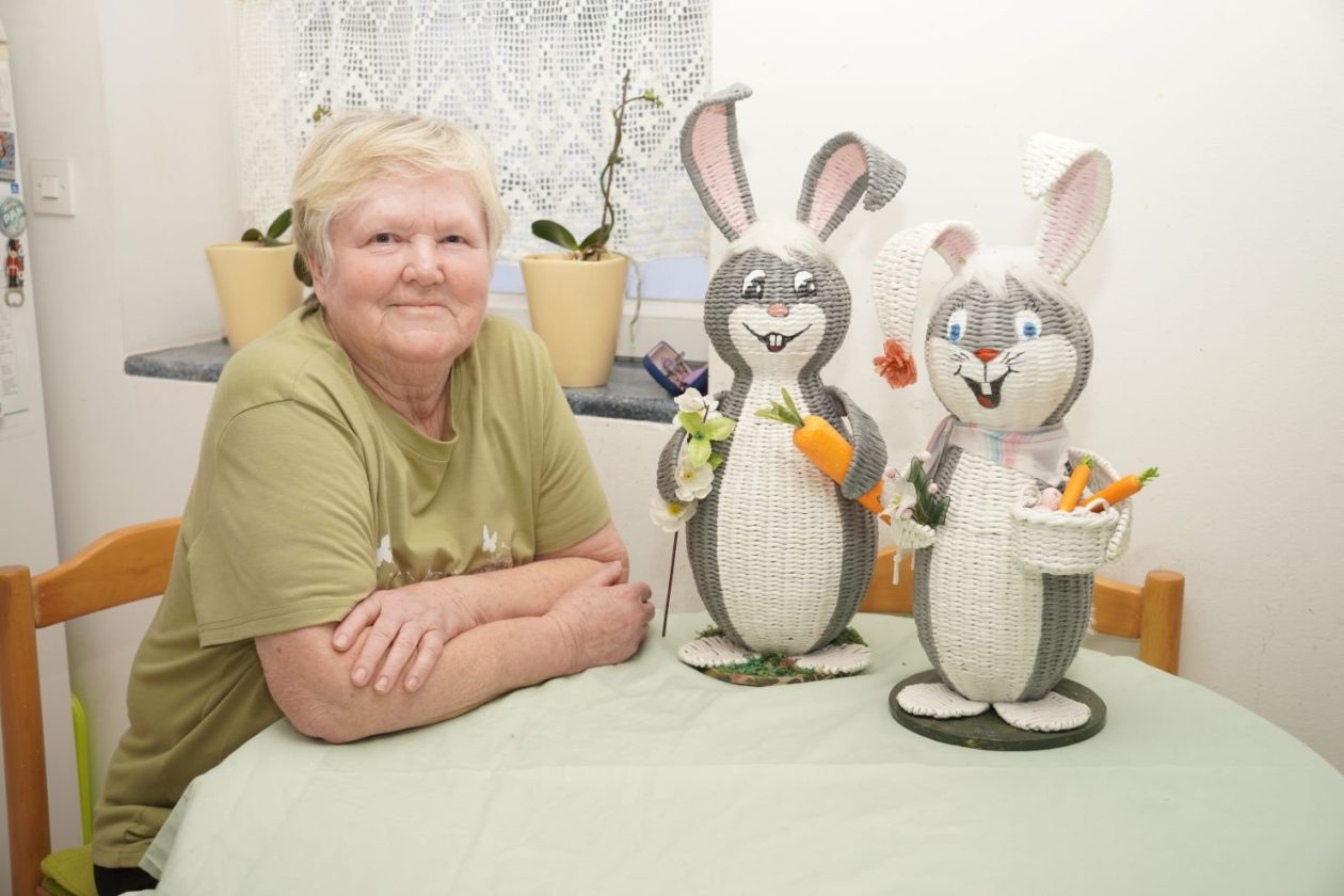 Ručni rad pletene košare ukras Črečan Milica Vugrin (10)