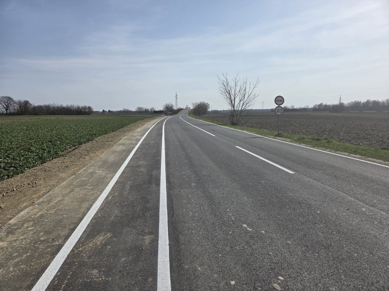 SIGURNIJA VOŽNJA Izgrađene biciklističke trake između Orehovice i Podbresta te Knezovca i Mačkovca (2)