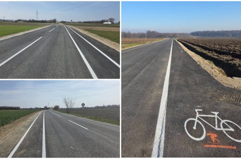 SIGURNIJA VOŽNJA Izgrađene biciklističke trake između Orehovice i Podbresta te Knezovca i Mačkovca (4)