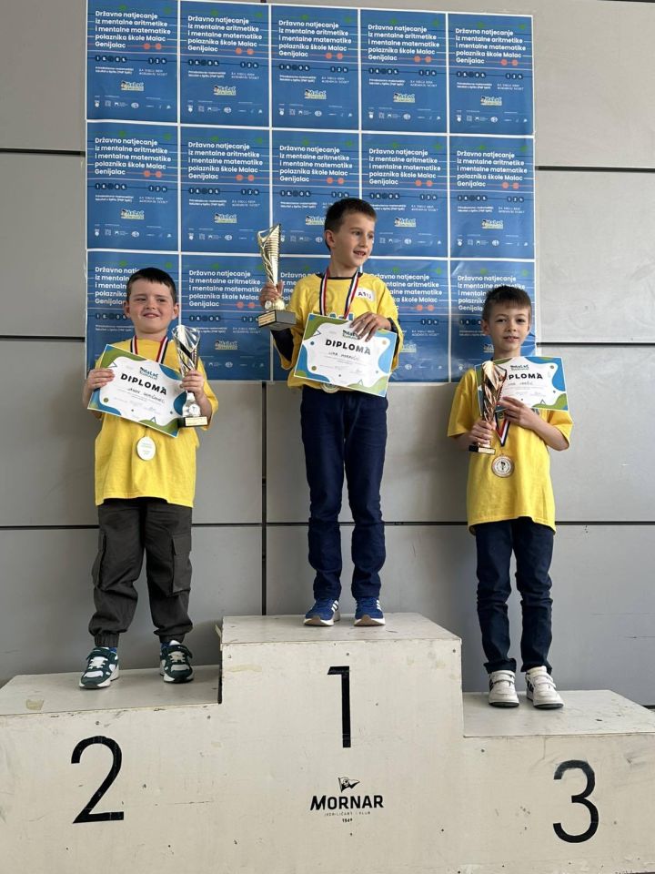 SJAJAN USPJEH Četiri medalje za Malce Genijalce iz Čakovca! (1)