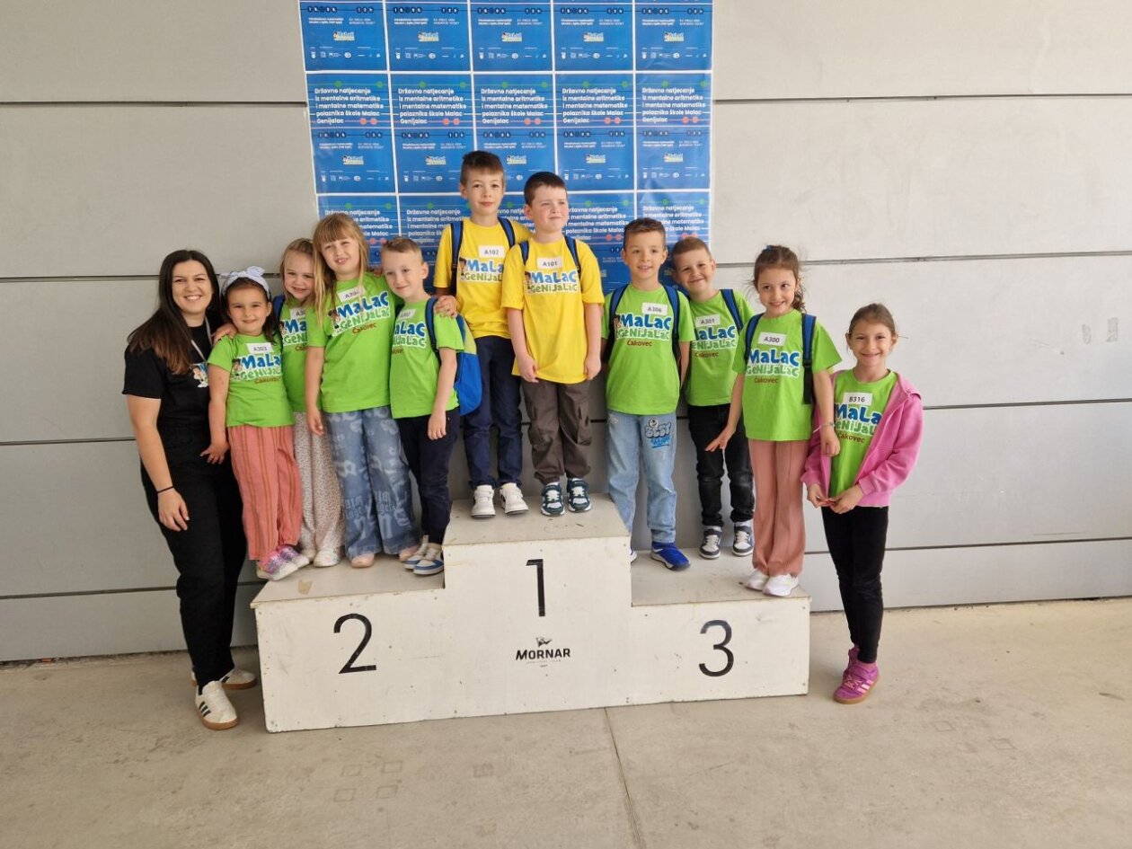 SJAJAN USPJEH Četiri medalje za Malce Genijalce iz Čakovca! (5)