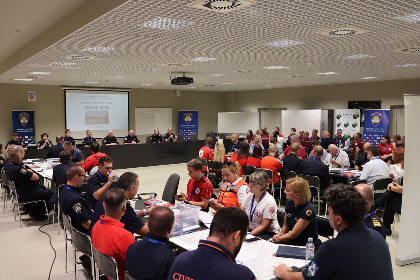 SJEVER 2025.Međimurski Stožer civilne zaštite ponovno potvrdio spremnost na klimatske izazove (1)