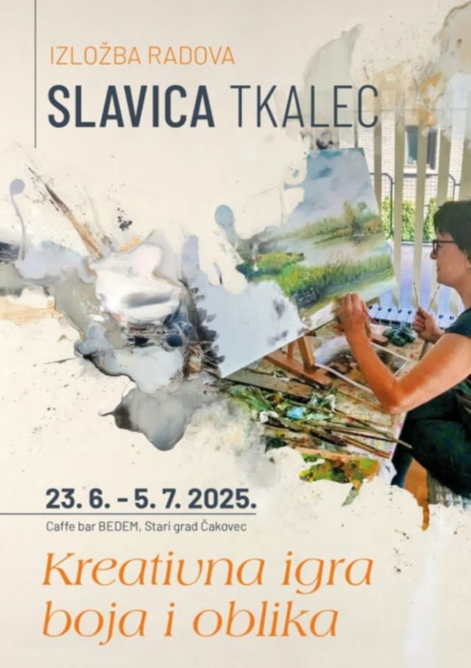 SLIKARSTVO S DUŠOM Slavica Tkalec iz Novog Sela Rok izlaže u Čakovcu (2)