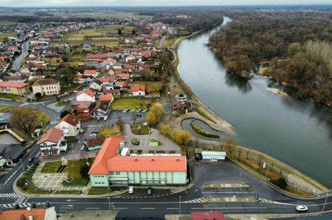 Mursko Središće iz zraka
