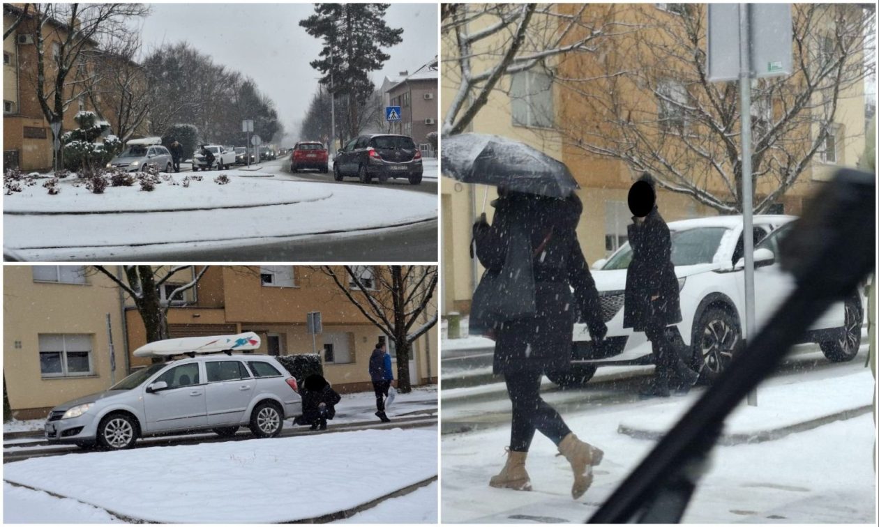 SNIJEG RADI SVOJE Prometna nesreća između dva automobila u Čakovcu (1) SNIJEG RADI SVOJE Prometna nesreća između dva automobila u Čakovcu (1)