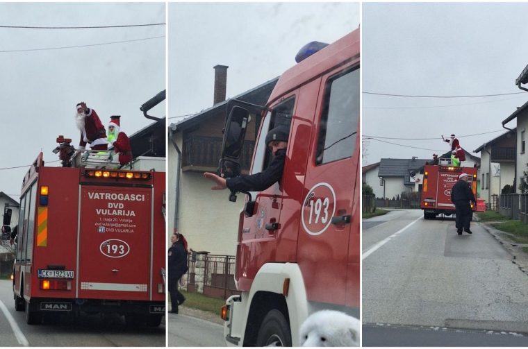 ŠTEFANJE U VULARIJI Vatrogasci su razveselili mještane veselom vožnjom (5)