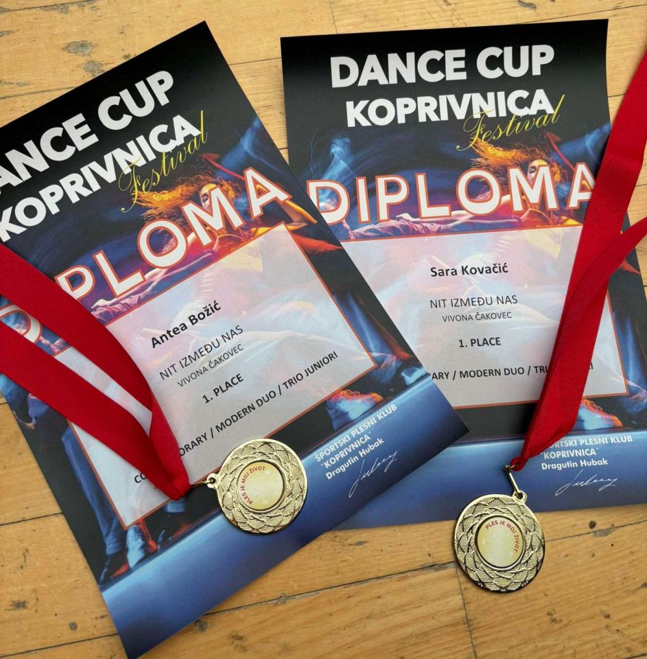 STUDIO VIVONA Čakovčanke Antea i Sara osvojile Dance Cup u Koprivnici (4) STUDIO VIVONA Čakovčanke Antea i Sara osvojile Dance Cup u Koprivnici (4)